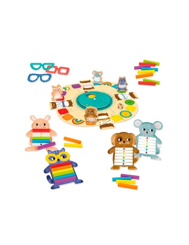 Juego goula didactico vestirse de colores