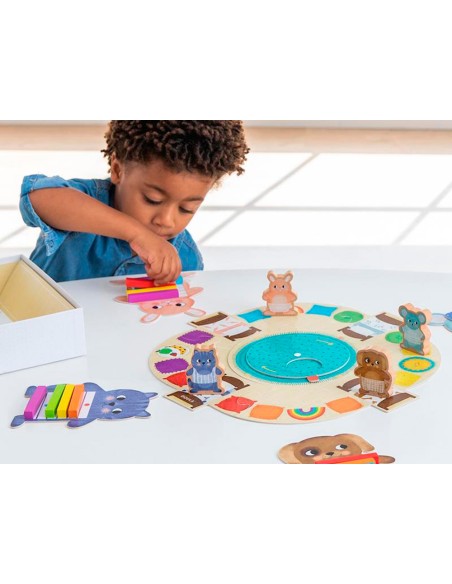 Juego goula didactico vestirse de colores