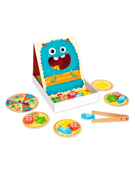 Juego goula didactico monstruo hambriento