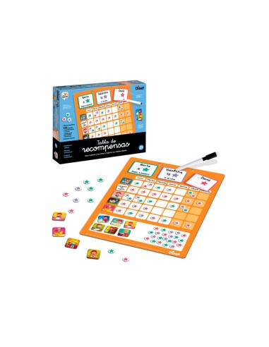 Juego diset de mesa tabla de recompensas