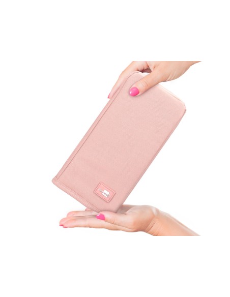 Estuche portatodo liderpapel vertical 4 departamentos iman para convertir en cubilete