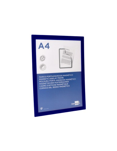 Marco porta anuncios liderpapel magnetico din...