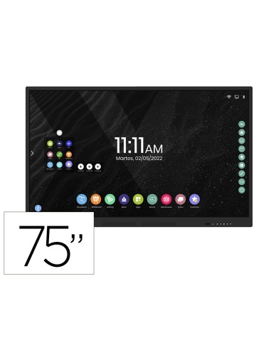 Pantalla interactiva rocada cristal templado...