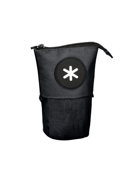 Estuche portatodo antartik cubilete color negro 190x60x80 mm