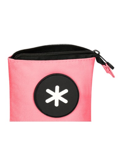 Estuche portatodo antartik cubilete color coral...