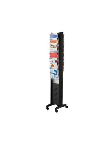 Expositor paperflow de suelo movil doble cara...