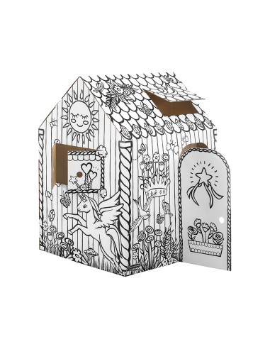 Casa de juego bankers box playhouse unicornio...