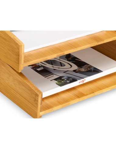 Bandeja sobremesa cep silva bambu lote de 2...