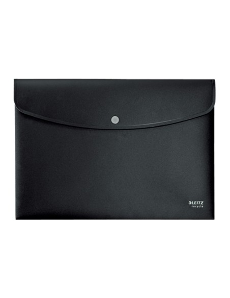 Carpeta leitz recycle portadocumentos broche din a4 polipropileno negro
