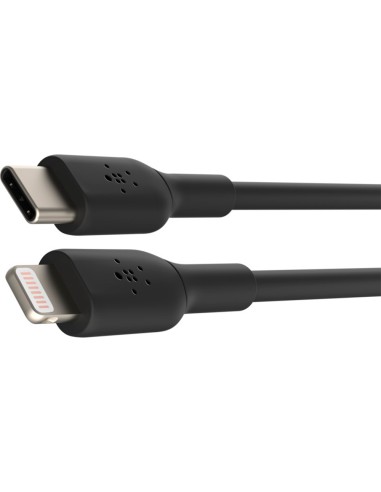 Cable belkin caa003bt1mbk usb-c a lightning...