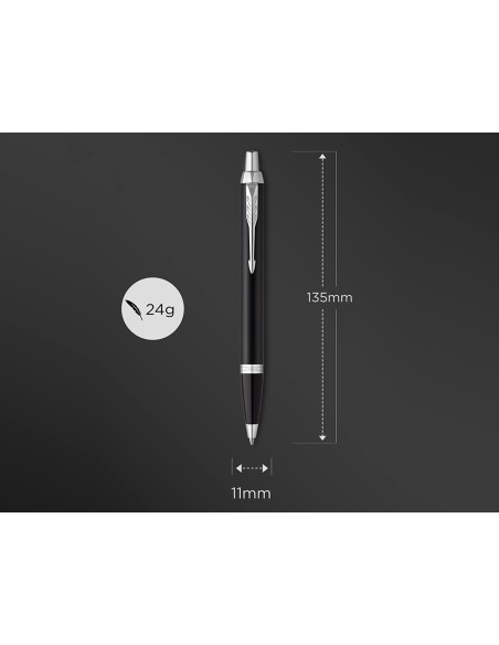 Boligrafo parker im essential negro mate ct