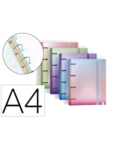 Carpeta 4 anillas de 35 mm carchivo din a4...