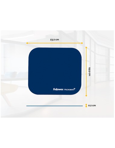 Alfombrilla para raton fellowes con proteccion...