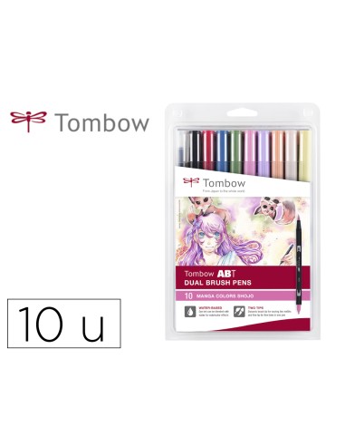 Rotulador tombow abt dual brush acuarelable...