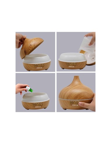 Difusor de aromas jocca 7 modos iluminacion...