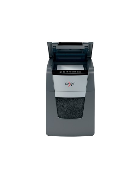 Destructora de documentos rexel optimum auto+ 100x eu capacidad 100 hojas particulas destruye grapas