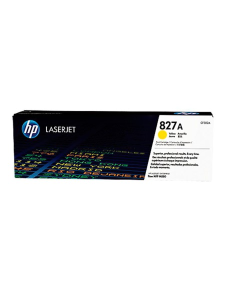 Toner hp 827a laserjet pro mfp m880 amarillo 32000 paginas