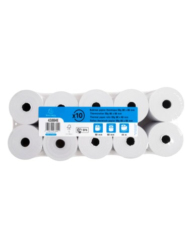Rollo sumadora exacompta termico 80 mm x 60 mm...