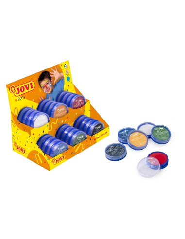 Crema maquillaje jovi face paint 8 ml expositor...