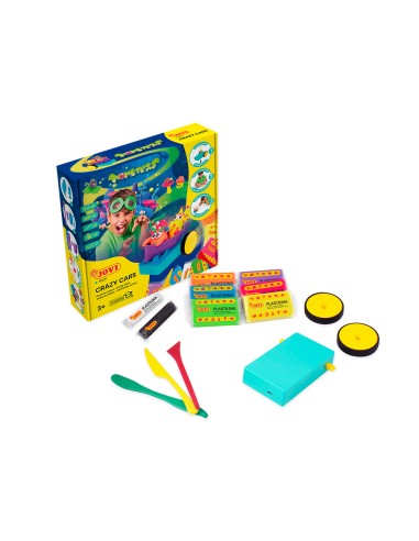 Juego jovi plastilina jovitech crazy cars...