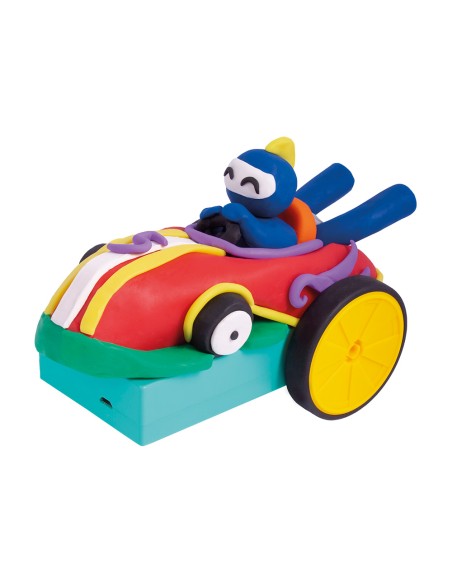 Juego jovi plastilina jovitech crazy cars fantasy kit