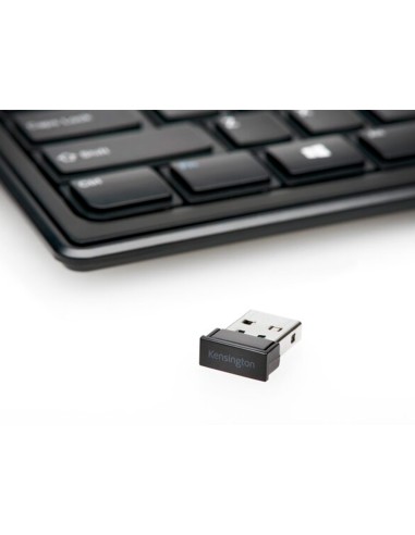 Teclado kensington fino advance fit inalambrico...