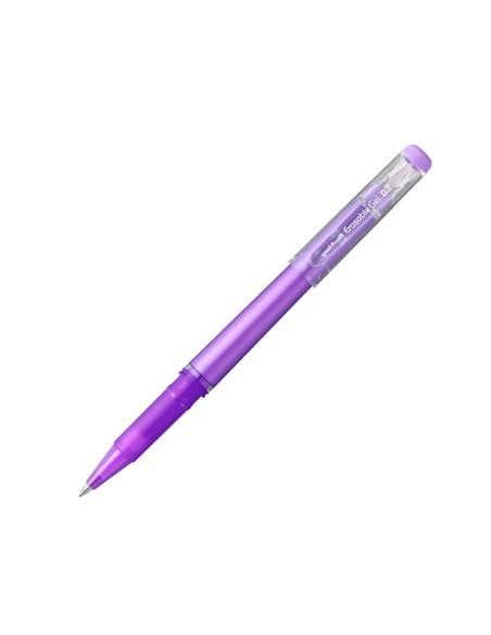 Rotulador uni-ball roller uf-222 tinta gel borrable 0,7 mm violeta