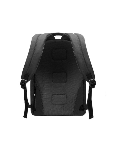 Mochila antartik con asa y bolsillos con cremallera color negro 310x160x410 mm