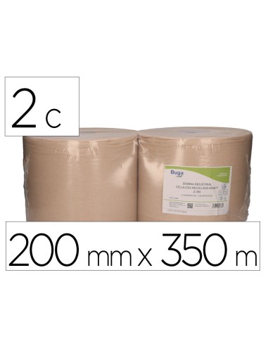 Papel secamanos bunzl paquete de dos unidades...