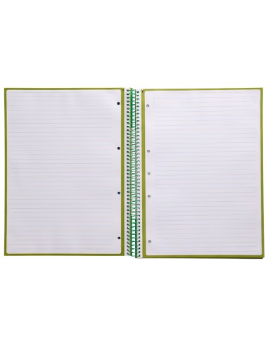 Cuaderno espiral a4 micro antartik tapa...