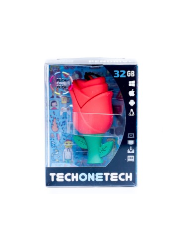 Memoria usb tech on tech rosa one 32 gb