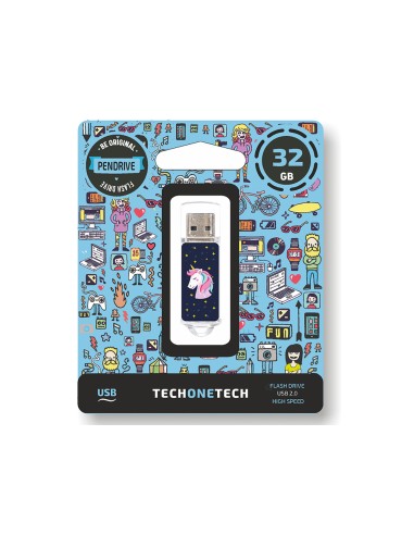 Memoria usb tech on tech unicornio dream 32 gb