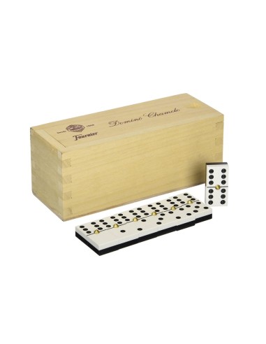 Domino chamelo fournier ficha celuloide en caja...