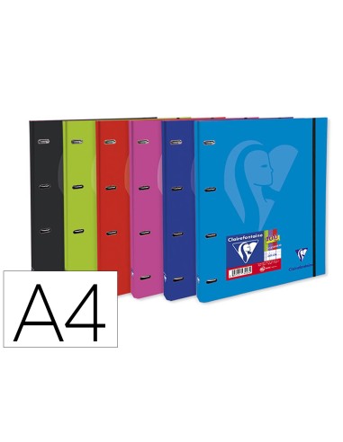 Carpeta clairefontaine mimesys 4 anillas 20 mm...