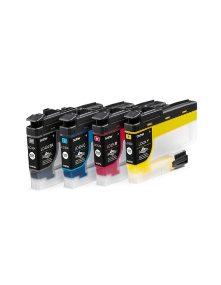 Ink-jet brother lc424val dcp-j1200w pack 4 colores negro / amarillo / cian / magenta 750 hojas