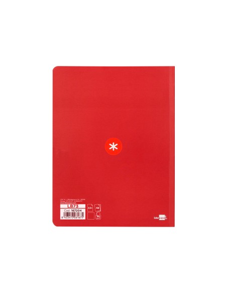 Libreta antartik a5+ plus cosida 48 hojas 90gr liso sin margen 6 colores surtidos