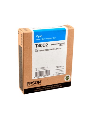 Ink-jet epson ultrachrome xd2 cian t40d240...