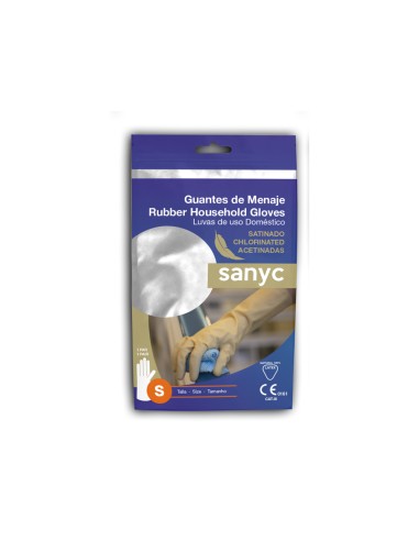 Guantes de latex satinados con relieve anti...
