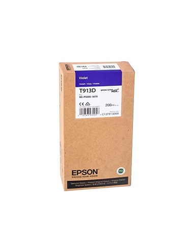 Ink-jet epson t913d violet ink 200ml