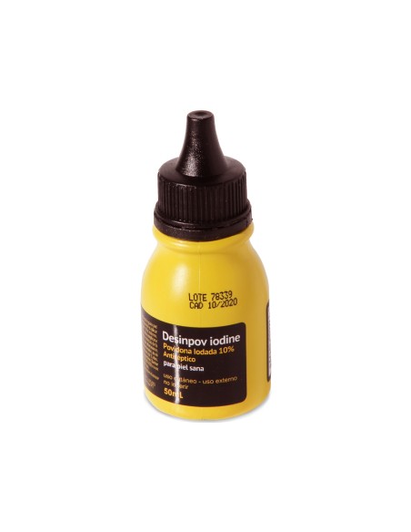 Povidona yodada desinpov antiseptica 10% bote de 50 ml