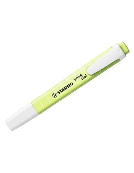 Rotulador stabilo fluorescente fino swing cool pastel chispa de lima