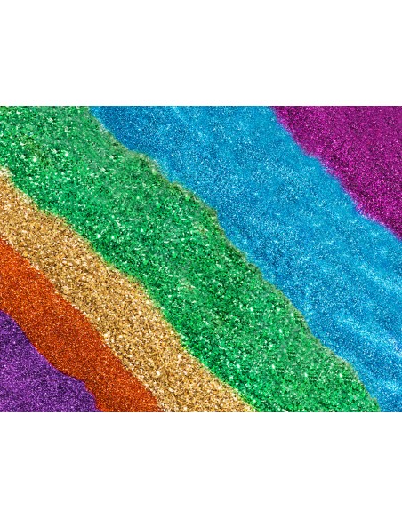 Purpurina liderpapel fantasia colores metalicos pasteles surtidos bote de 250 gr