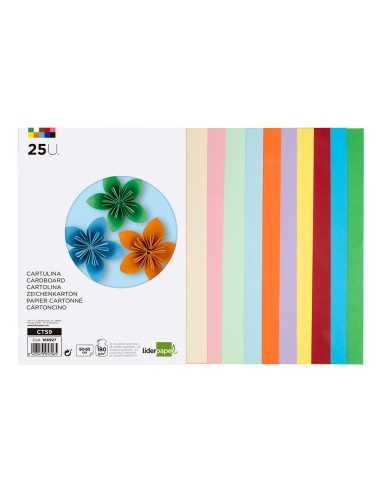 Cartulina liderpapel 50x65 cm 180g/m2 25...