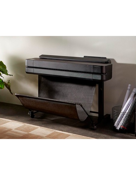 Impresora hp designjet t650 24 pulgadas base integrada 2400x1200 ppp tinta color 26 ppm 1gb din a1
