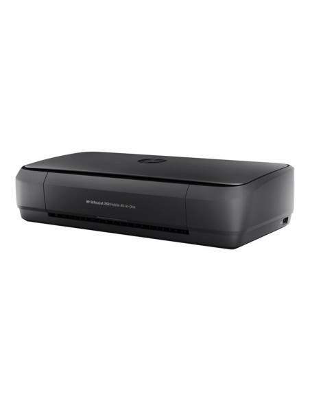 Equipo multifuncion portatil hp officejet 250 wifi 4800x1200 tinta 10 ppm negro 7 color ppm escaner copiadora