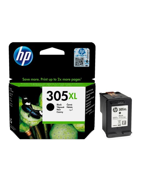 Ink-jet hp 305xl deskjet 1210 / 1212 / 1255 / 2732 / 2752 / 4155 / 4158 envy 6020 / 6052 /6055 / 6420 negro 240