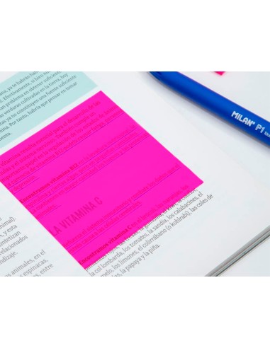 Bloc de notas adhesivas quita y pon milan 76x76...