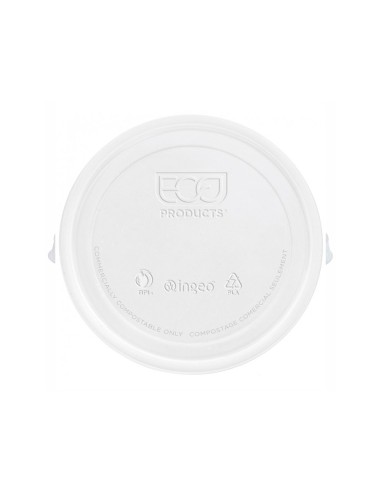 Tapa de plastico biodegradable para vaso de...