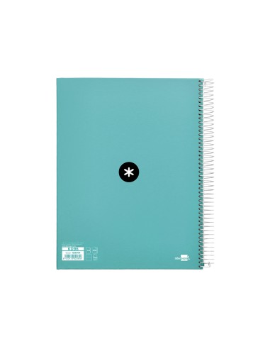 Cuaderno espiral a4 micro antartik tapa forrada...
