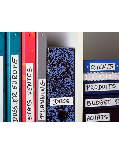 Cinta adhesiva post-it para ocultar y etiquetar 6 lineas 18 m x 25 mm en portarrollo